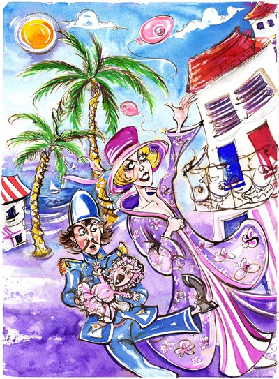 The Breasts of Tiresias - cartoon illustration by Neale Osborne